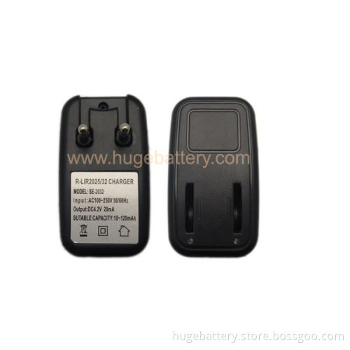 High Quality Lir2032, Lir1220, Lir2450 Battery Charger From Factory